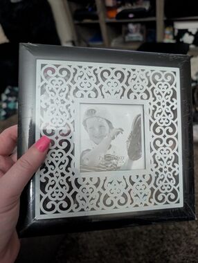 3/$10 Decorative Black and White Photo Frame